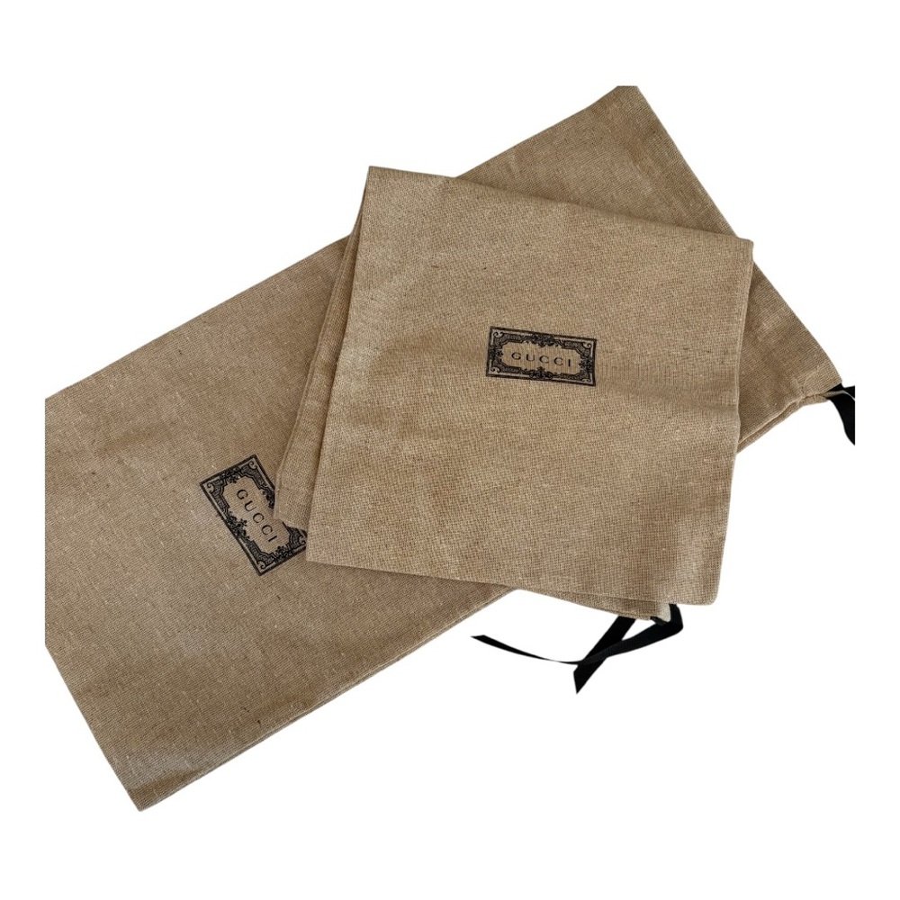 Gucci Tan Dust Bags